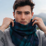 Szalik z wełny jagnięcej Black Watch Tartan