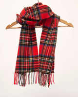 Szalik z wełny jagnięcej Royal Stewart tartan