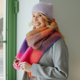 Czapka zimowa damska lawendowa