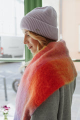 Czapka zimowa damska lawendowa