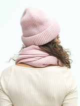 Czapka zimowa damska różowa