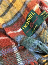 Koc wełniany z tartanem Antique Buchanan