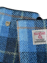rękawiczki damskie blue tartan harris tweed