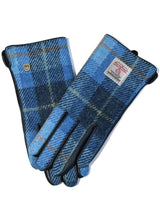 rękawiczki damskie w szkocką kratę