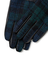 czarne rękawiczki męskie black watch