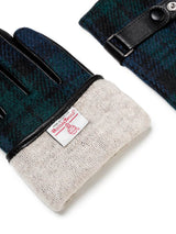 rękawiczki męskie black watch tartan