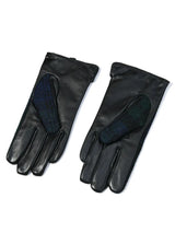 skórzane rękawiczki damskie black watch tartan