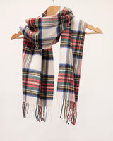 Szalik z wełny jagnięcej Dress Stewart tartan