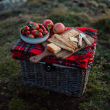 Koc z wełny jagnięcej Royal Stewart Tartan