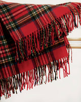 Koc z wełny jagnięcej Royal Stewart Tartan