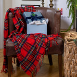 Koc z wełny jagnięcej Royal Stewart Tartan
