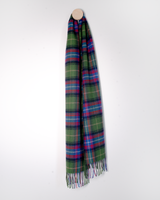Szalik z wełny merino - Wojtek tartan