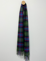 Szalik z wełny merino - Wojtek tartan