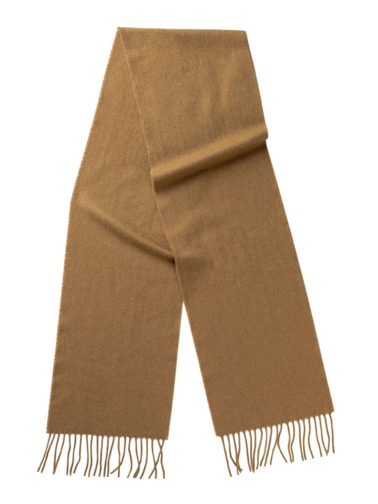 brązowy szalik kaszmirowy unisex