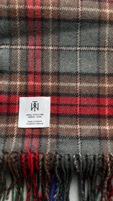Szalik z wełny merino - County Cavan tartan