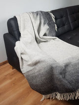 Koc wełniany Ombre Pebble