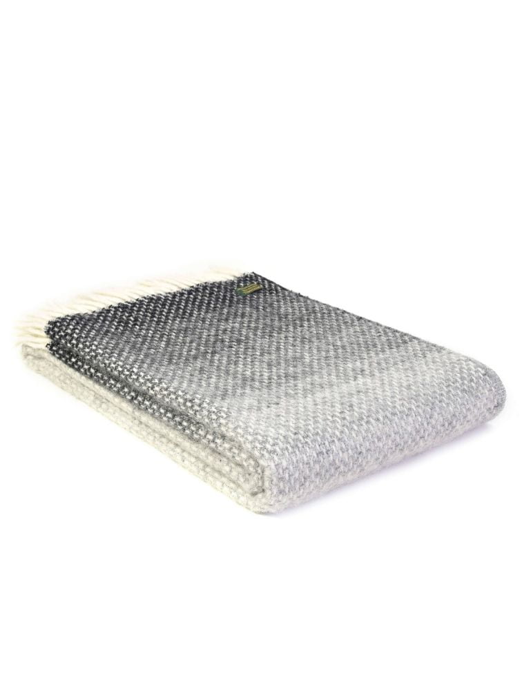 Koc wełniany Ombre Pebble