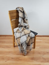 koc wełniany McKellar tartan