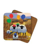 Urodzinowa podkładka pod kubek Happy Birthday To Ewe