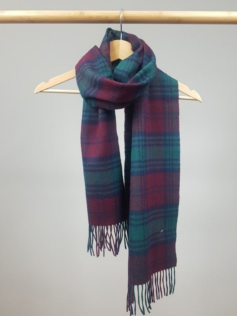 Szalik w szkocką kratę Lindsay