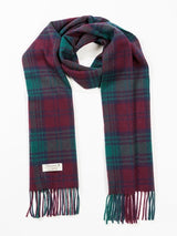 Szalik z wełny jagnięcej Lindsay tartan